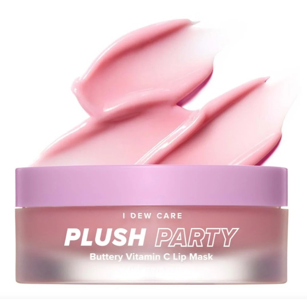 I Dew Care Plush Party Buttery Vitamin C Lip Mask 0.42 oz / 12g | NIB MSRP = $18